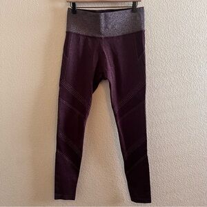 Athleta High Rise Twilight Tight Sparkle Leggings Size Large